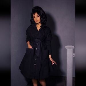 La Femme En Noir Beetlejuice Artist Smock Size XXS/XS (Fits Like A Small)